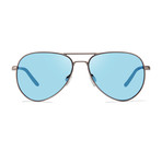 Observer // Gunmetal + Blue Water Lens