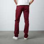 Bridgeton 5 Pocket Pant // Burgundy (36WX34L)