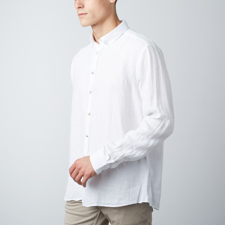 Portland Button-Up Shirt // White (XS)