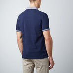 Grove Polo Shirt // Iris (L)