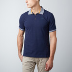 Grove Polo Shirt // Iris (L)
