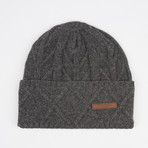 Cedric Beanie // Dark Grey Melange