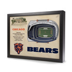 Chicago Bears // Soldier Field (5-Layer)