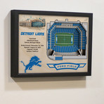 Detroit Lions // Ford Field (5 Layers)