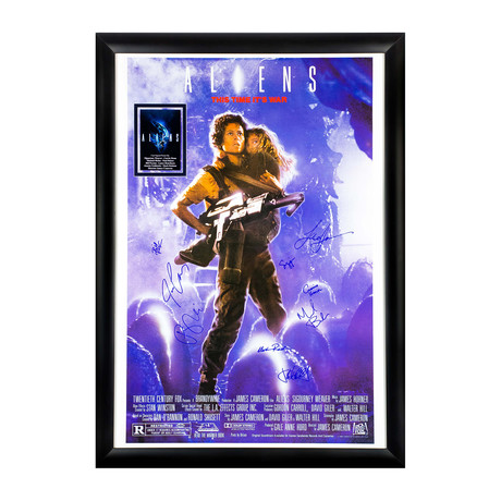 Framed + Signed Movie Poster // Aliens