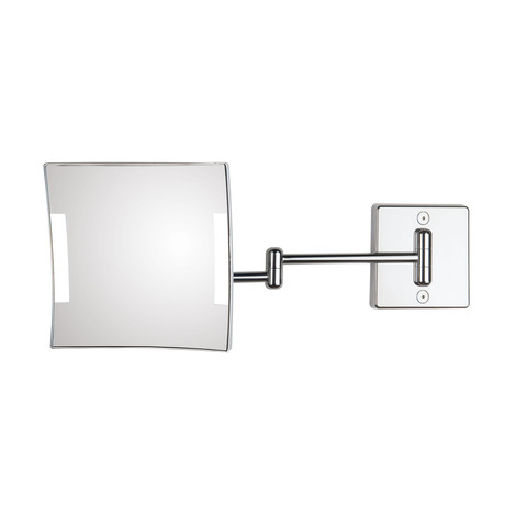 LED Lighted Wall Mounted Magnifying Mirror