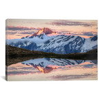 Mount Aspiring, Moonrise Over Cascade Saddle, Mount Aspiring (26"W x 18"H x 0.75"D)