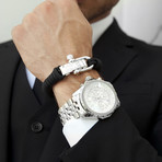 KCUF Slim Luxury Paracord Bracelet // 925 Sterling Silver (X-Large)