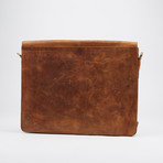 Distressed Messenger Bag