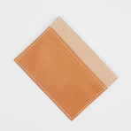 Carr Slim Card Holder (Tangerine)