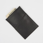 Palmer Vertical Slim Card Holder (Jet Black)