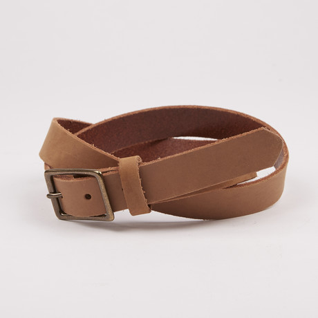 Smith 1.0 Leather Belt // Honey (S)