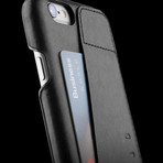 Leather Wallet Case 80° // iPhone 6 + 6s Plus // Black