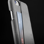 Leather Wallet Case 80° // iPhone 6 + 6s Plus // Gray