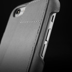 Leather Wallet Case 80° // iPhone 6 + 6s Plus // Gray