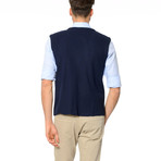 Classic Tricot Vest // Navy (L)