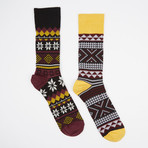 Aztec Nobleman Boot Socks // Pack of 2