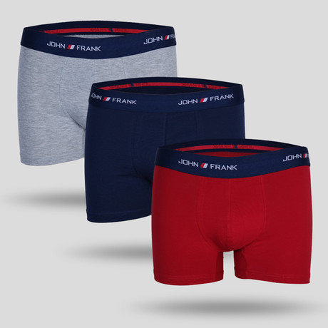 Solid Trunk // Multicolor // Pack of 3 (M)