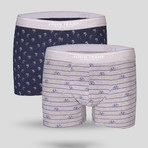 Beach Bike Trunk // Multicolor // Pack of 2 (L)