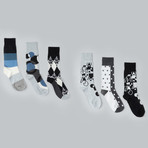 Sharpen Warhol Crew Socks // Pack of 6