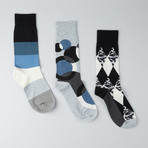 Sharpen Warhol Crew Socks // Pack of 6