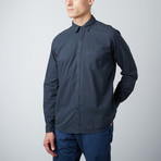 Woven Long-Sleeve Shirt // Sea Urchin (L)