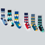 Academy Chief Crew Socks // Pack of 6