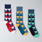 Academy Chief Crew Socks // Pack of 6