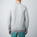 Novelty French Terry Long-Sleeve Crew // Heather Grey (XS)