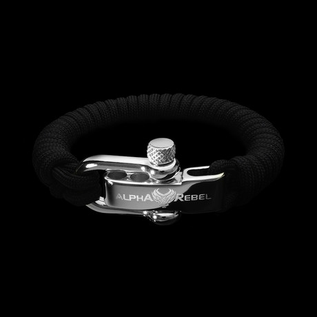 KCUF Slim Luxury Paracord Bracelet // 925 Sterling Silver (Small)