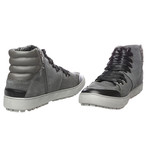 Jasper Alter Lace High-Top Sneaker // Black + Grey (Euro: 40)