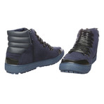 Jasper Alter Lace High-Top Sneaker // Black + Blue (Euro: 40)