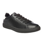 Garrison Perforated Sneaker // Black + Off White (Euro: 43)