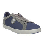 Kobin Low-Top Sneaker // Blue + Dark Grey (Euro: 45)