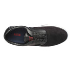 Zachary Suede Cap Sneaker // Black (Euro: 40)