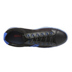Magna Suede Sneaker // Black + Light Blue (Euro: 44)