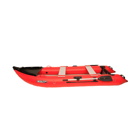 Scout365 Portable Inflatable Boat // Red