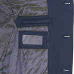 Trench Coat // Steel Blue (XL)