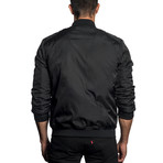 Tonal Star Jacket // Black (XL)