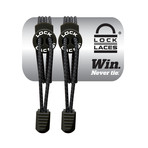 No Tie Lock Laces // Set of 3 // Black