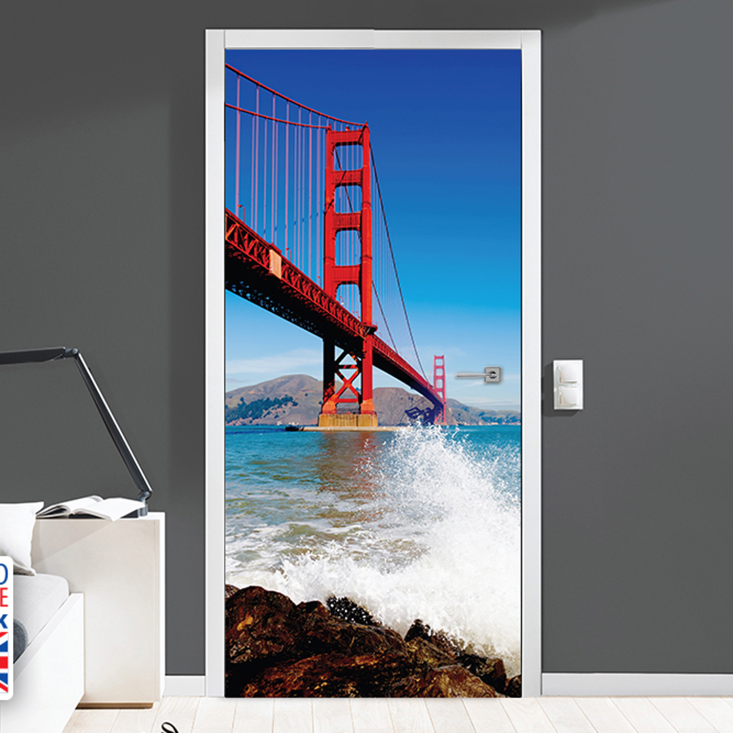 Golden Gate Bridge // Door Mural - Walplus - Touch of Modern