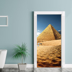 Pyramid // Door Mural