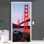 Golden Gate Bridge // Door Mural
