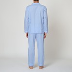 Charly L/S Pajama Set // Light Blue (L)