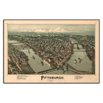 Pittsburgh (13.5"W x 9"H)