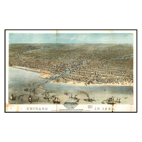 Chicago in 1868