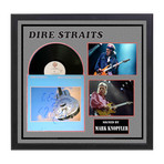 Autographed 'Brothers In Arms' Album Collage // Dire Straits