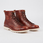 Barton Lace-Up Boot // Brown (US: 7.5)