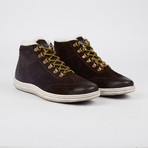 Rowe Lined Lace-Up Sneaker // Brown (US: 7)