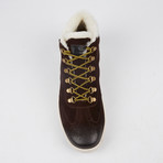 Rowe Lined Lace-Up Sneaker // Brown (US: 9)